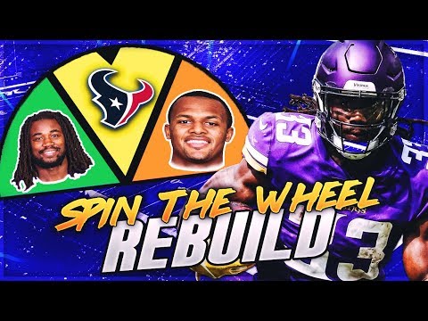 SPIN THE WHEEL REBUILD CHALLENGE || TEXANS || Madden 20 Rebuild Challenge