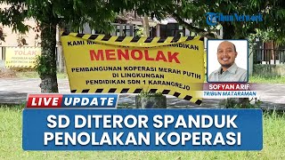 Muncul Penolakan Koperasi Merah Putih di Trenggalek, Sejumlah Spanduk di Halaman SD Hebohkan Warga