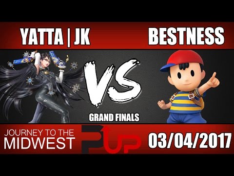 Yatta | JK (Bayonetta) vs BestNess (Ness) Grand Finals - Journey To the Midwest