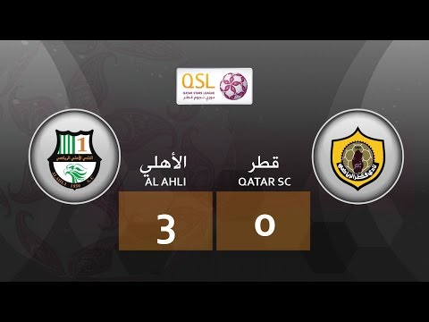 Al Ahli 3 - 0 Qatarsc (week 6)
