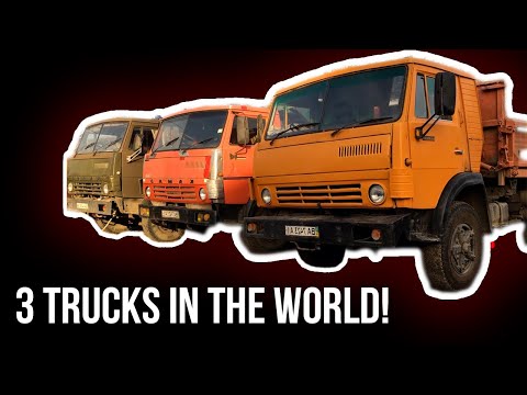 Museum piece! TEST DRIVE 1983 KamAZ 5511 10.8 MT -