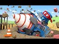 A Giant Drill To Save Charlie The Crane Carl The Super Truck In Car City Children Cartoons