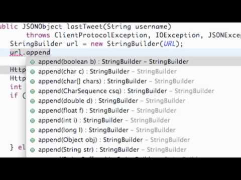 Android Application Development Tutorial 152 Appending With Stringbuilder
