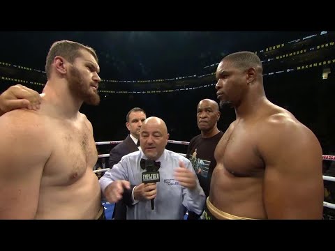 Arslanbek Makhmudov (Russia) vs Ricardo Brown (Jamaica) - TKO, Full Fight Highlights