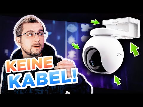 Lohnen sich kabellose Überwachsungskameras 2024? - EZVIZ CB8 im Check!