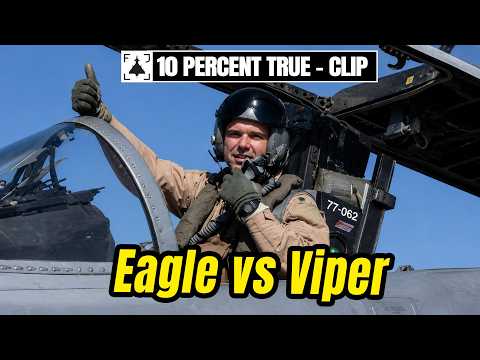 F-15 vs F-16 in a Dogfight – The Real Differences | Dave “Khan” Carr