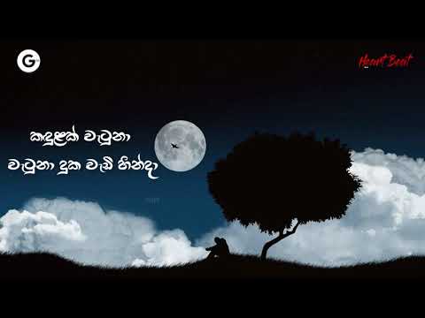 Hadawatha Maruna | හදවත මැරුණා | Avantha Udesh | sinhala Lyrics video 2021