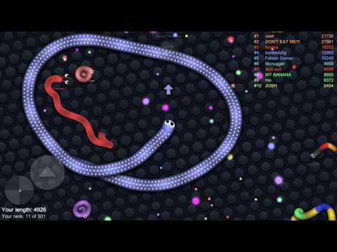 INVISIBLE NINJA SNAKE! #01 | Slither.io best kills #01
