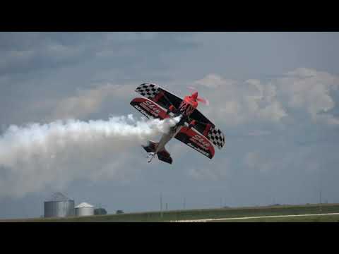 Skip Stewart Air Show Pitts Special Prometheus Airplane S-2s Biplane  Decatur Illinois 2021