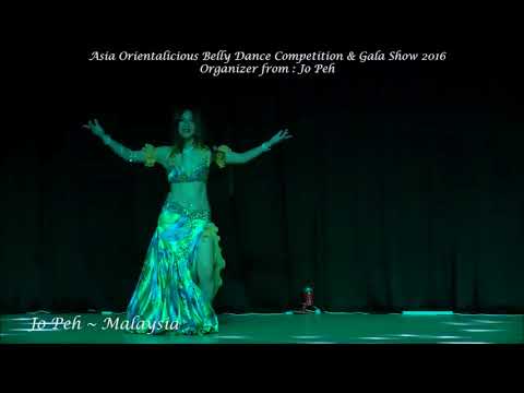 Asia Orientalicious Belly Dance Competition  2016 Gala Show Jo Peh