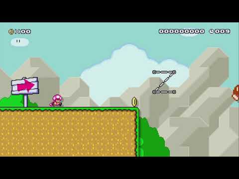10seconds: Bob-omb Speedrun by ココ。 - Super Mario Maker 2 - No Commentary 1bx