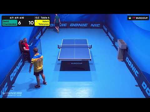 10:20 Serhii Cherniavskyi - Valerii Tatarynov 07.09.2023 TT Euro.Cup Ukraine Star. TABLE 4