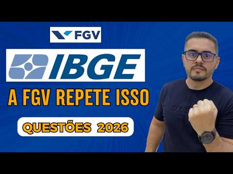 The FGV Standard in 2026: 4 Questions Every IBGE Candidate Needs to Master