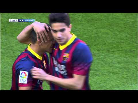 Gol de Alexis (2-0) en el FC Barcelona - Osasuna - HD