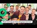 Laatste schooldag in kleren van overgrootoma en  -opa