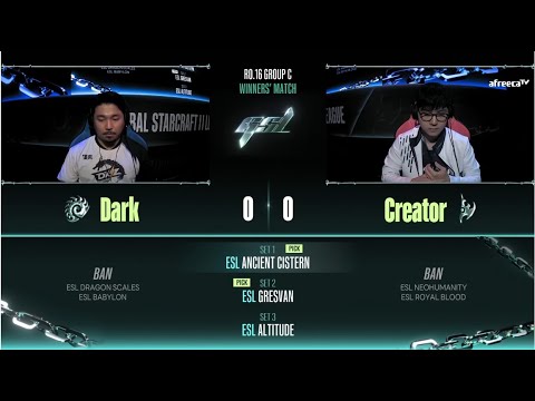 [2023 GSL S2] Ro.16 Group C Match3 Dark vs Creator