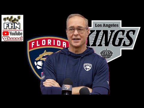Paul Maurice, Panthers Morning Skate: Florida is Back Home vs. Los Angeles Kings