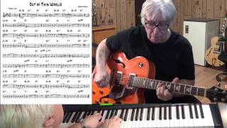 Out of This World - Jazz guitar & piano cover ( Harold Arlen )