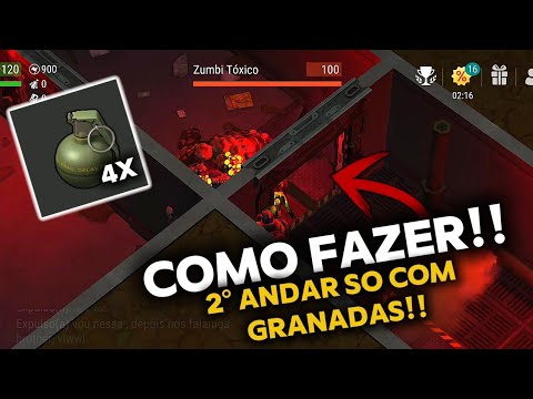 COMO FAZER O MÉTODO DAS GRANADAS NO 2° ANDAR! CASA MATA ALFA - PASSO A PASSO - Last Day On Earth.