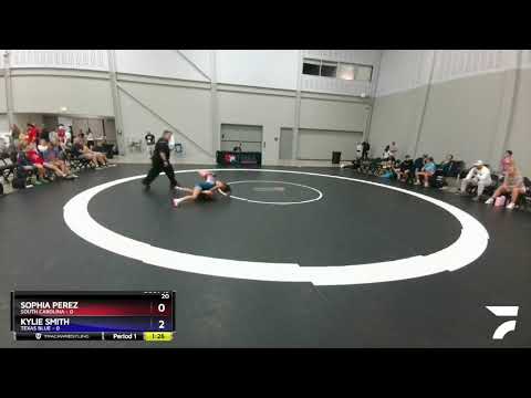 110 Lbs Round 3 (10 Team) - Sophia Perez, South Carolina Vs Kylie Smith, Texas Blue 35c1