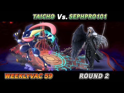 WeeklyVac 59 - SSBU - Taicho (Greninja) vs SephPro101 (Sephiroth)