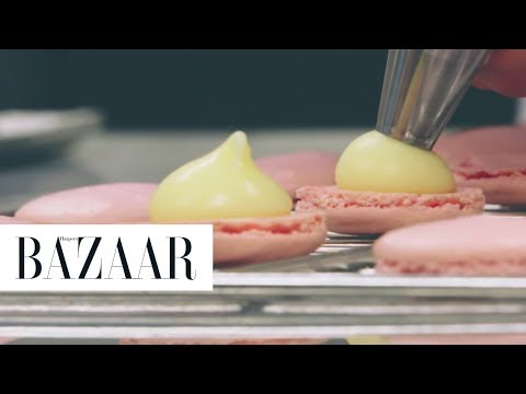 Watch how Ladurée's Classic Macarons are Made | Eat Chic | Harper's BAZAAR