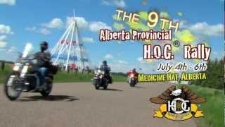 preview picture of video '9th Alberta Provincial H.O.G.Ⓡ Rally Wild in the Hat  [MOV]'