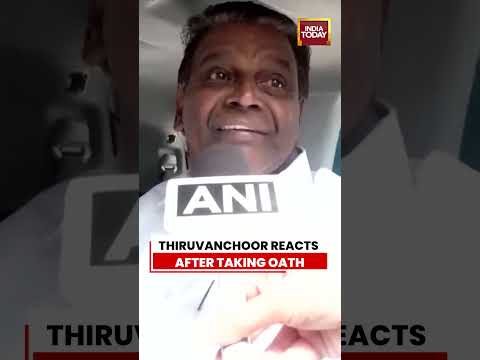 Thiruvanchoor Radhakrishnan Reacts After Taking Oath As Keralam Minister