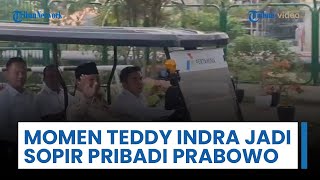 Momen Seskab Teddy Jadi Sopir Pribadi Prabowo saat Tinjau Proyek RDMP Pertamina di Balikpapan