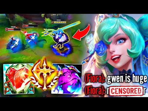 FULL TANK GWEN IS HUGE (BIGGER THAN CHO'GATH)