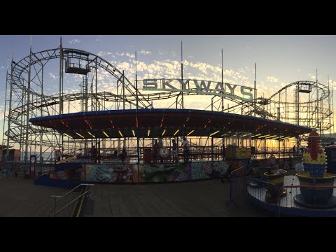 Southsea Clarence pier Skyways Roller coaster Onride/POV 2015
