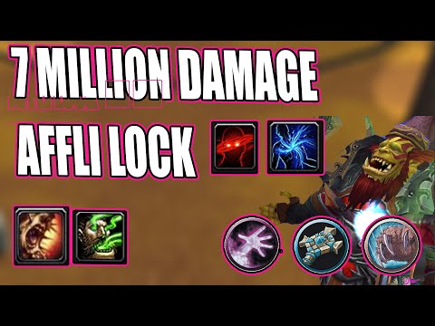 7 Million Damage in 3v3 Affliction Warlock
