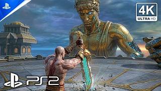 Download lagu GOD OF WAR 2 [4K 60FPS PS2] Realistic ULTRA GRAPHICS | Full Game: Kratos Destroys Olympus mp3