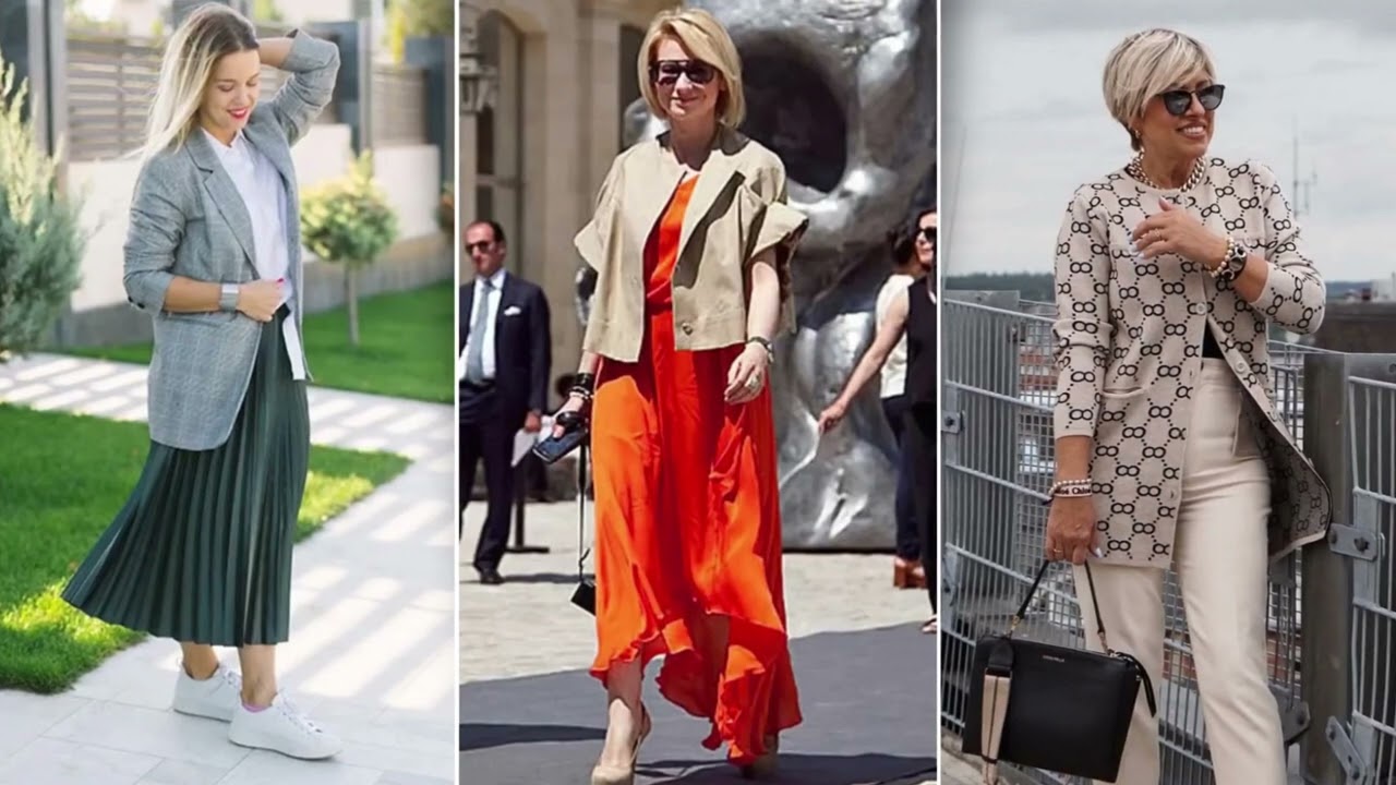 Watch Now Cosa indossare 💖 Look eleganti per donne oltre i 50 anni Cosa indossare 💖 Look eleganti per donne oltre i 50 anni