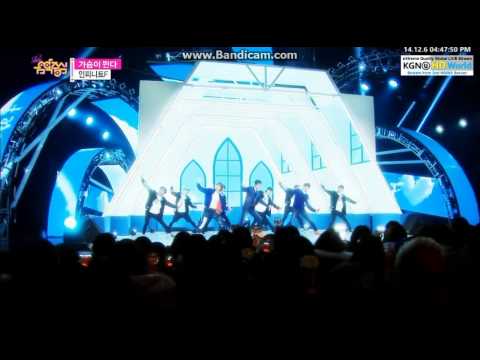 [HD] 141206 Infinite F - Hearttrob @MBC Music Core
