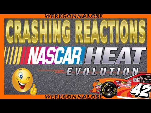 Nascar Heat Evolution Trolling Reactions - Backwards Driving Crashes - Get to The Prelims