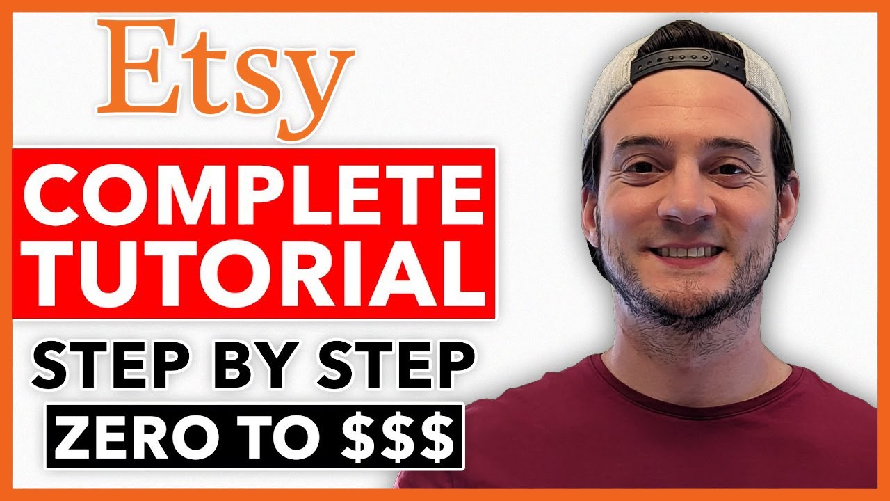 COMPLETE Etsy Tutorial For Beginners 2024 - How To Create A Profitable Etsy Store From Scratch