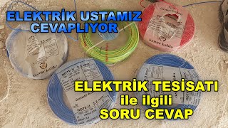 #Elektrik #Tesisatı #ustası önemli #Soruları #cevaplıyor #Canlıyayın #