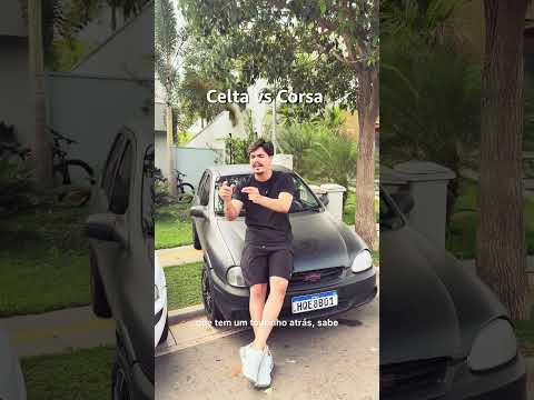 Celta ou corsa, quem perde? 😂🚗 #celta #corsa #chevrolet #chevroletcorsa #chevroletcelta