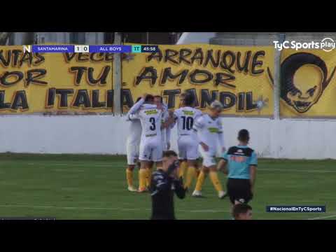 Santamarina 2 // All Boys 0 (Primera Nacional)