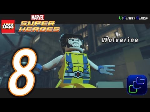 LEGO Marvel Super Heroes Walkthrough - Part 8 - Rock up at Lock up