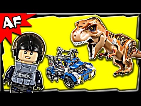 Vidéo LEGO Jurassic World 75918 : La poursuite du T-rex