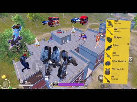 Omg😱MOST INTENSE FIGHT AGAINST OPTIMUS PRIME🔥PUBG Mobile