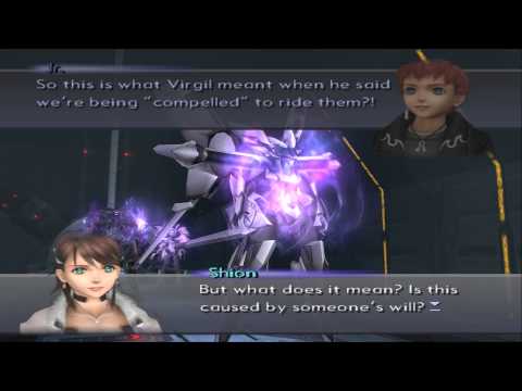 Xenosaga III HD Cutscene 168 - First Awakening (Labyrinthos E.S. Hangar) - ENGLISH - SWIMSUIT MODE