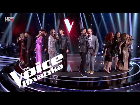 Svi natjecatelji - “Zastave” | Live 1 | The Voice Hrvatska | Sezona 3
