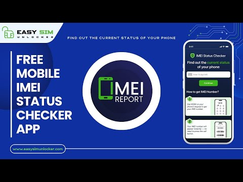 Mobile Imei Status Checker App