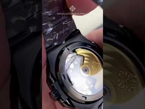 Patek 5711-Style Carbon Watch | Forged Carbon Case, Sport Design & Swiss Movement