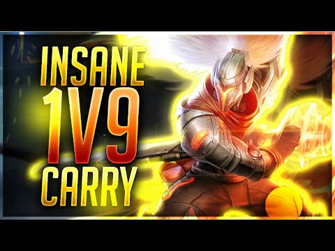 YasuoStyle l INSANE YASUO 1V9 CARRY!!!