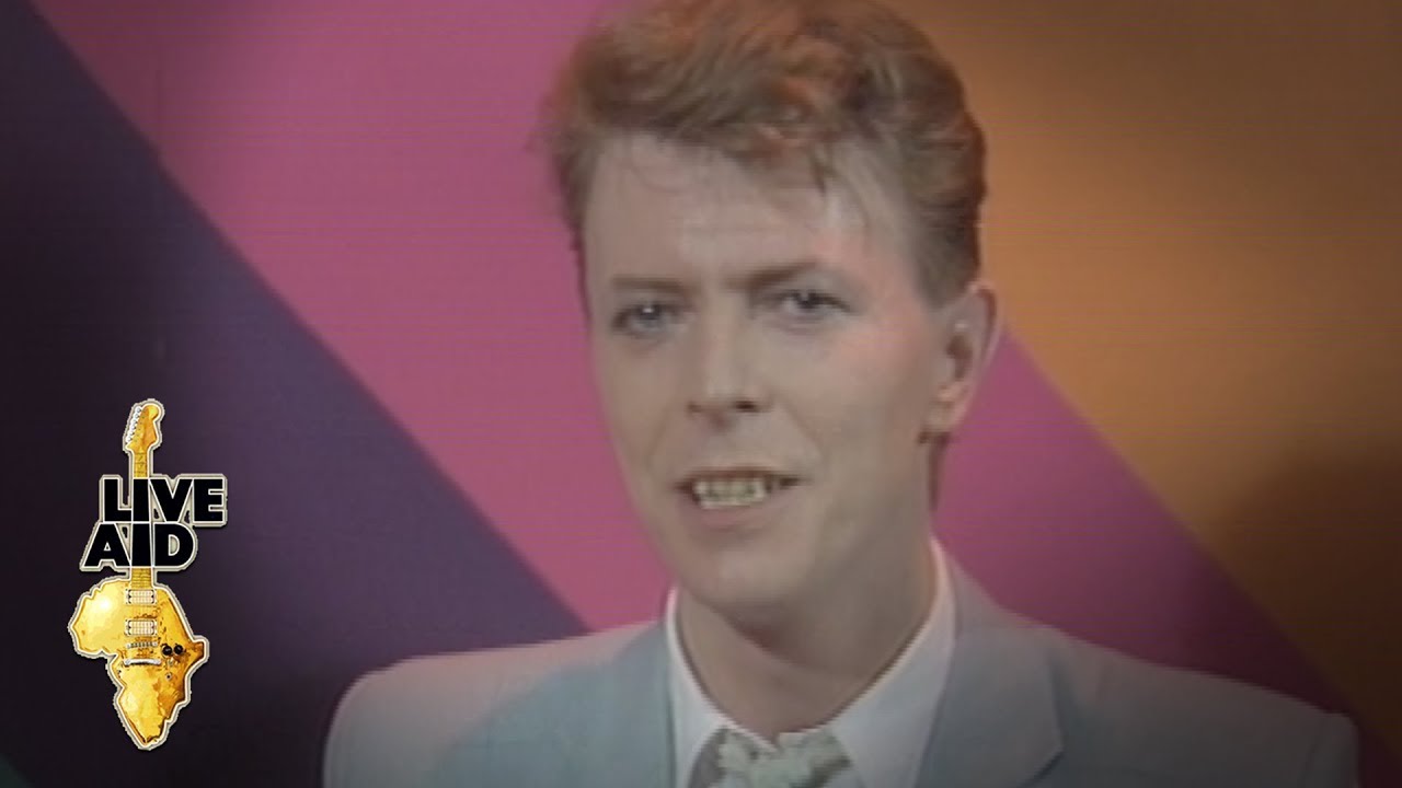 David Bowie at Live Aid