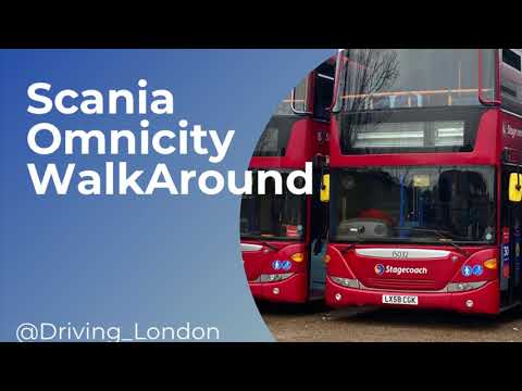 Walk Around Scania OmniCity 15031 LX58CGG London Bus